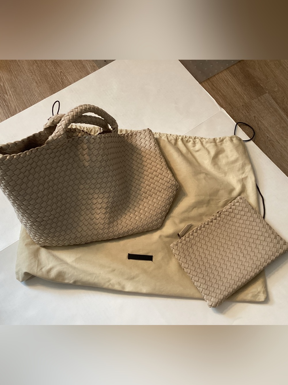 Naghedi Medium Tote with pouch and dustbag